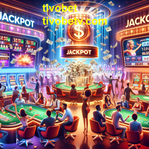 Jackpots: A Emoção dos Jogos com Grandes Prêmios no Tivobet